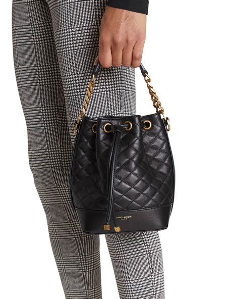 Saint Laurent Small Emmanuelle Bucket Bag 